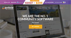 Desktop Screenshot of jomsocial.com